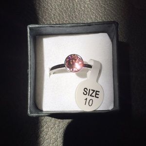 $10/20 Fragrant Jewels ring size 10 NWT pink